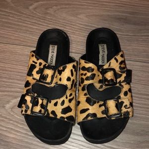 Steve Madden Cheetah-Printed Slides